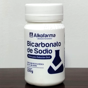 BICARBONATO DE SODIO POLVO P. SOLUCION ORAL X 100g